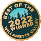 Best of the Willamette Valley - 2022 Winner