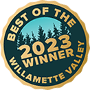 Best of the Willamette Valley 2023 Winner